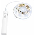 Miniatyrbild 3 av 4: Sensor Garderob Ljus, 2M LED Strip Ljus Nattljus, 6000K Varm Vit, Automatisk På/Av, Batteridriven