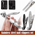 Miniatyrbilde 2 av 5: Negleklipper, neglesaks for seniorer, ergonomisk neglesaks stor for seniorer, neglesaks neglfilsett black