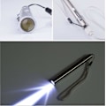 Miniatyrbillede 4 af 5: 3 stk. USB Pen Light LED Lommelygte til Sygeplejersker, Rustfrit Stål Medicinsk Lommelygte Genopladelig Mini Lommelygte Håndholdt Penlight med Klip