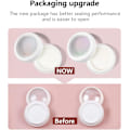 Miniatyrbillede 5 af 6: Pearl Chrome Neglepulver Aurora Effekt【Stor Kapacitet】- 2 stk. Spejleffekt Aurora Magisk Perlemorspejl Glitter Negle Chrome Pulvere White C
