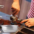 Miniatyrbilde 2 av 5: 2-kopps Espresso Halvautomatisk Kaffefilter Rustfritt Stålfilter