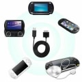 Miniatyrbillede 2 af 5: PS Vita 1000 PSV1000 Datakabel til synkronisering og opladning - Tilbehør - Sort
