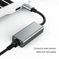 Miniatyrbilde 5 av 5: USB-C til Ethernet-adapter USB Type-C til RJ45 Ethernet-adapterkabel