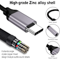 Miniatyrbillede 2 af 5: USB Type C til 3,5 mm hun hovedtelefon-stikadapter - 2-pak