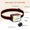 Miniatyrbillede 5 af 5: 2 stk. LED pandelampe genopladelig, 2000 lumen pandelampe