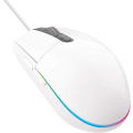 Miniatyrbilde 1 av 5: Gamingmus med RGB-belysning, 6 programmerbare knapper, sensor i spillklasse, 6K DPI-sporing, lett white
