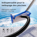 Miniatyrbillede 5 af 5: Sort poolslange – 6 m lang, Ø 32 mm – Flydende solslange med præformede sektioner – 165 g/m – Sol sugeslange