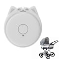 Miniatyrbild 1 av 5: Personliga enheter, Smart GPS-tracker - Trådlös Smart Pet Tracker | Anti-förlorad platsspårare, liten GPS-enhet, objektdetektor (vit)