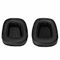Miniatyrbillede 1 af 5: Udskiftning af ørepuder, der er kompatible med Logitech G933 G633 G533 (1 par, sort)