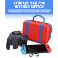 Miniatyrbillede 5 af 5: Bæretaske til Nintendo Switch, bærbar opbevaringspose til Nintendo Switch-organisering - Blå/Rød