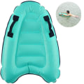 Miniatyrbilde 3 av 5: Oppblåsbar surfebrett Bodyboard brettbar brett med håndtak svømmebrett for barn voksne sammenleggbar sommer flytende