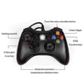 Miniatyrbillede 4 af 5: Til Tesla Model Y 3 X S Pc Videospil Håndtag Gamepad Joystick Hvid