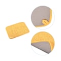 Miniatyrbillede 3 af 5: Sourcing map Mikrofiber opvaskemåtte, 15,75\" x 11,82\" Opvaskemåtter Køkkenbordmåtter Opvaskemåtte til bordplade, Hurtigtørrende-Gul