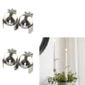 INF Automatisk strömbrytare 4-pack Silver