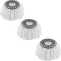 3-pack Premium Ersättningsmopphuvuden Refill För 360 Roterande Rund Spin Magic Mopp