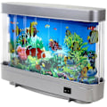 Miniatyrbillede 1 af 3: Kunstig Tropisk Fisk Delfin Akvarium Dekorativ Lampe Virtuelt Ocean i Bevægelse Belysning Flyt Led Tank Dekoration