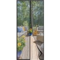 Miniatyrbilde 1 av 7: Magnetisk Insektnett Dørgardin - Passer Dører Opptil 80 x 210cm (Svart) 90×120cm