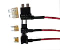 3-pack 12V Bil Add-A-Circuit Säkringsadapter Mini Tap Atm Apm Bladsäkringshållare
