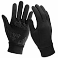 Miniatyrbillede 1 af 5: Touchscreen Handsker, Mænd Kvinder Sports Handsker Handskeforing Udendørs Løb Handsker Varme Vindtætte Vinterhandsker Anti-Slip Fuld Finger L