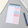 Miniatyrbillede 5 af 5: To Do List Notepad - Daglig Planlægningsblok Udateret Afrivning, til Arbejde og Personlig Organisering, Pakke med 4