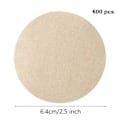 Miniatyrbilde 2 av 5: Ubleket Kaffefilterpapir Runde Kaffefilter Kaffefilter Håndfilterpapir 600 stk