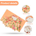 Miniatyrbild 4 av 4: 3D Blombukett Pop Up-kort med kuvert, 3D Pop Up Gratulationskort (Orange)
