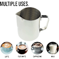 Miniatyrbillede 2 af 5: 600 ml Barista mælkekande til kaffemaskine, til mælkeskumning