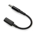 Miniatyrbilde 5 av 5: USB 3.1 Type C Hunn Til DC 5.5 X 2.5mm 5.5 X 2.1 Hann Strømkontakt Adapter