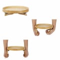 Miniatyrbillede 4 af 5: Sofa Armrest Clip Tray, Sidebord til drikkevarer/spisning (Bambus)