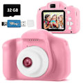 Miniatyrbild 1 av 4: Högkvalitativ kamera för barn, digitalkamera för barn, videokamera för småbarn pink