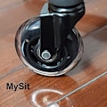 Miniatyrbillede 3 af 3: 10mm stammede stol caster hjul udskiftning beskyttelse trægulv