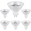 Miniatyrbillede 1 af 5: Halogenpære GU5.3 50W 12V, 800lm Varm Hvid 2700K Dæmpbar 6stk