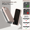 Miniatyrbilde 2 av 5: Magnetisk deksel designet for iPhone 13 (lys rosa)