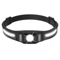 Oppladbar LED hodelykt Lysstyrke 650 Lumen med smart sensor - 10 moduser COB hodelykt USB-C, 270° bred stråle hodelykt [Energiklasse A+++]