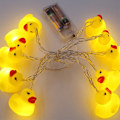 Miniatyrbild 4 av 4: 1,5 meter batteridriven söt djur anka form 10 LED ljusslinga ljusslinga för hemfest barn sovrumsdekoration