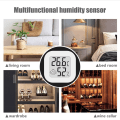 Miniatyrbillede 5 af 5: Rumtermometer, LCD Digital Hygrometer Termometer, Indendørs Termometer med Temperatur Fugtighedsmåler til Soveværelse, Børneværelse, Lager, Kælder