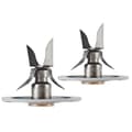 2-pack Blender Isblad och O-ringspackning för & Osterizer Blender, Reservdelar 4961-011