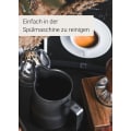 Miniatyrbilde 5 av 5: Melkeskummer i rustfritt stål, melkeskummer Melkeskummer black 350ml
