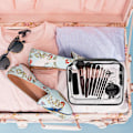 Miniatyrbild 5 av 5: Genomskinlig necessär för resor, TSA-godkänd, quartstorlek, genomskinlig flygplansväska för handbagage, genomskinlig kosmetikapåse, genomskinlig duschpåse black