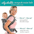 Miniatyrbillede 2 af 4: 4-i-1 Bæresele, Bæresele med Ergonomisk Sæde, Justerbar, Fremadvendt og Fremadvendt Bæring