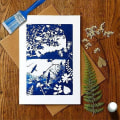 Pikkukuva 4 / 5: Keittiövälineiden vempaimet Cyanotype-sarja tarjoaa piirustuksen tai kuvia Cyanotype-sarjalla 100 ml musta