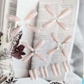 Miniatyrbilde 2 av 5: 24 PCS Lange Kiste Falske Negl Glans Akryl Falske Negl Kunstige Krystall Trykk på Negl Ballerina Negl for Kvinner Jenter