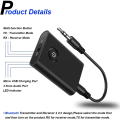 Miniatyrbillede 5 af 5: Bluetooth 5.0 Sender Modtager, 3,5 mm Jack