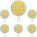 G4 LED 3W, AC12-24V, 300LM Varmvitt 3000K, 24x5730 SMD 6-pack