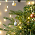 Miniatyrbild 4 av 6: Julgranskulor för julgransdekoration, 49 st 3 cm Skogskoppare och guld, oförstörbara julgranskulor