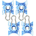 Miniatyrbillede 1 af 5: 4 stk. Auto Bil Dør Vindue Regulator Skyde Rulle Pivot Clips Løfter Clips Til Volvo 740 940 960 S80 Xc70 Xc90 V70 S60