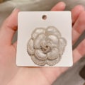Miniatyrbilde 5 av 5: Blomster Brosje Emalje Brosje Imitert Perle Brosje