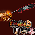 Miniatyrbild 5 av 5: Digital termometer för kött - Snabb termometer för matlagning, godistillverkning, utomhusgrill, vattentät kökstermometer