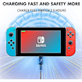 Pikkukuva 5 / 5: Latauslaite Nintendo Switchille, Switch Litelle ja Switch Oledille, tukee Nintendo Switch TV-telakan tilaa AC