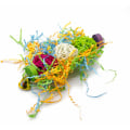 Miniatyrbild 3 av 5: Fågel tuggleksaker foderhackare leksak papegoja bur hackare leksak fågel loofah leksaker foder hängande leksak för papegoja, fågel leksak
